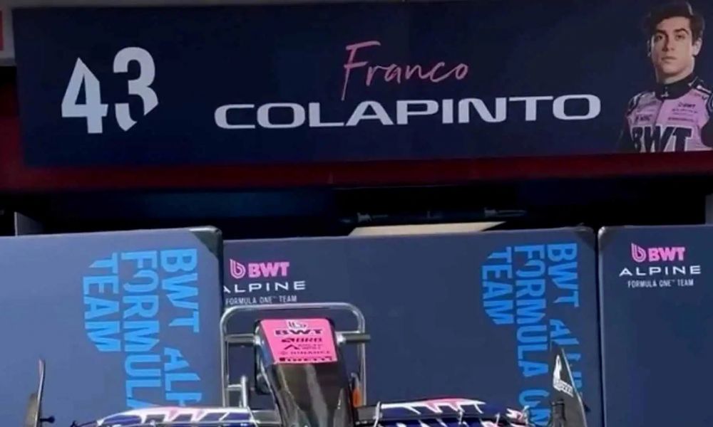 Colapinto largará desde boxes en Silverstone