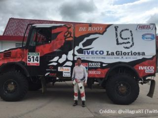 Villagra, un coyote que ahora tambi�n pulveriza tiempos en cami�n