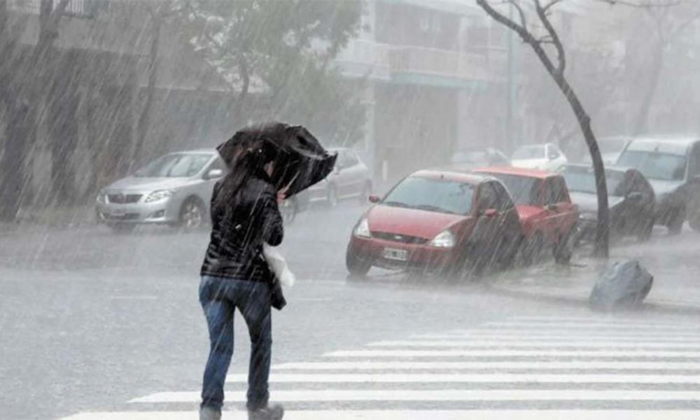 Dos días de intensas lluvias y fuertes ráfagas
