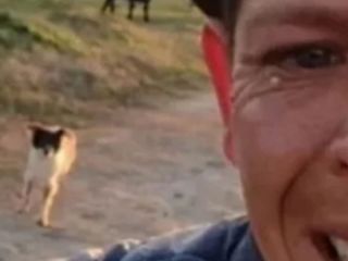 Víctor Díaz, el peón despedido que emocionó al país con su historia y su perro
