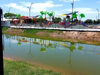 Pergamino: Se avanza en la etapa de aireacin del lago de Parque Belgrano