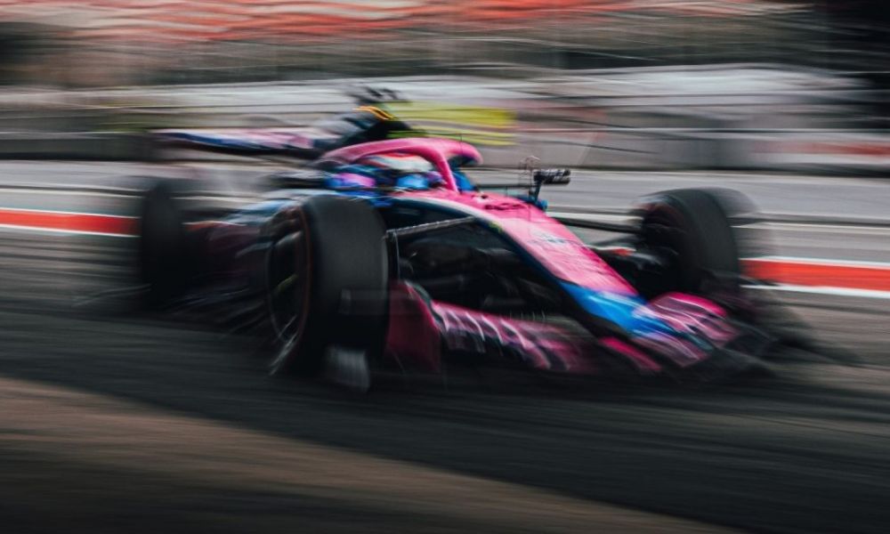 Colapinto acelera fuerte en Barcelona