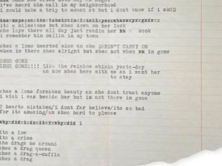 Subastan un borrador inédito de Bob Dylan oculto durante décadas