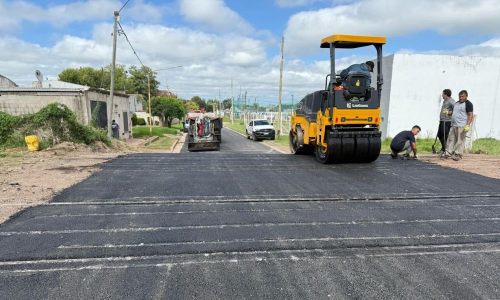 Obras en Barrio Ameghino