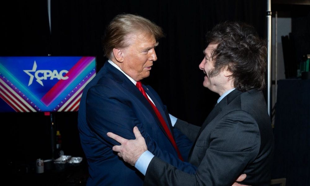 Trump felicita a Milei tras su aplastante victoria