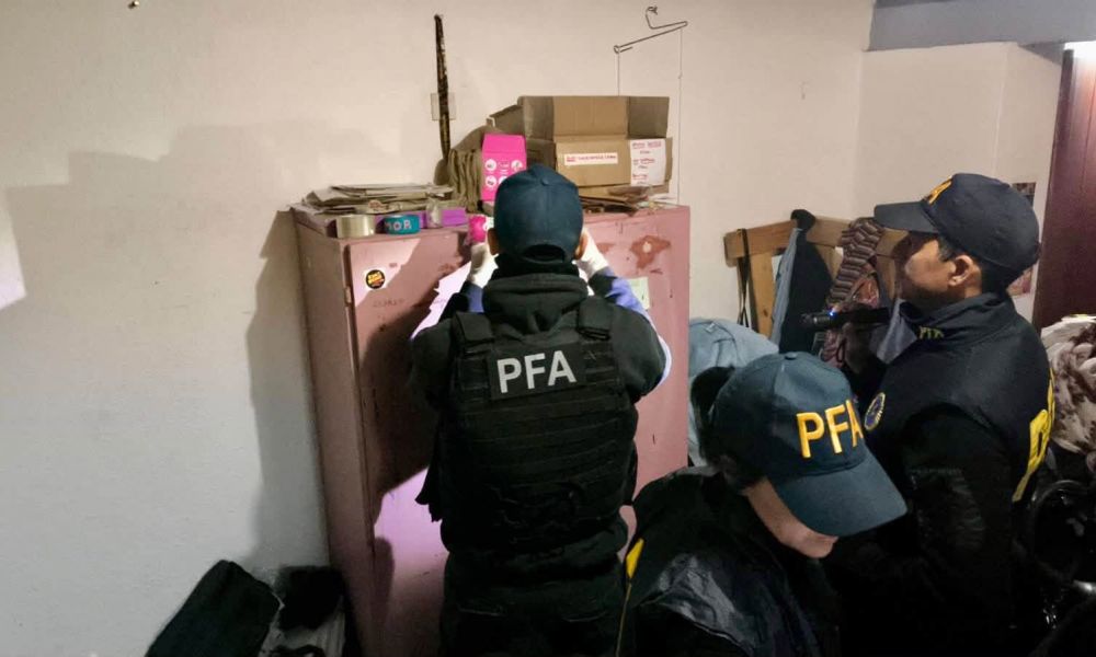 Allanamiento en Pergamino