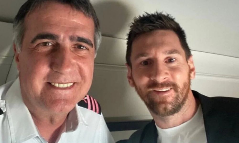 Antonio Laje y Lionel Messi