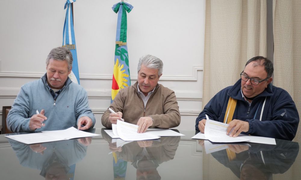 Pergamino firmó un convenio clave con AIANBA y CIAFBA