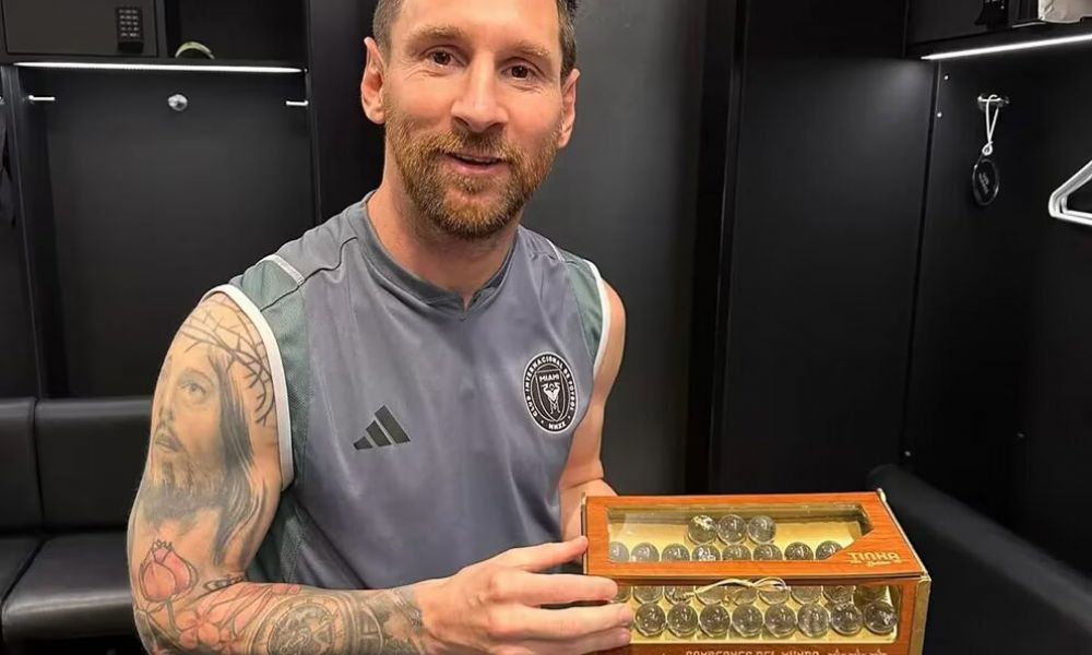 El regalo que conmovió a Messi