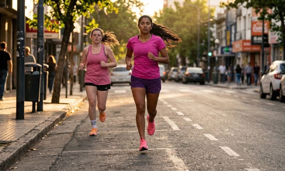 Carrera Rosa en Pergamino