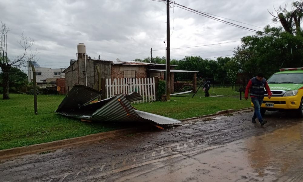 Pergamino tras el temporal