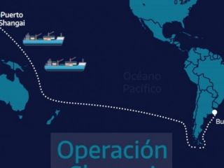 El lunes llega el primer barco de China con insumos para hospitales bonaerenses
