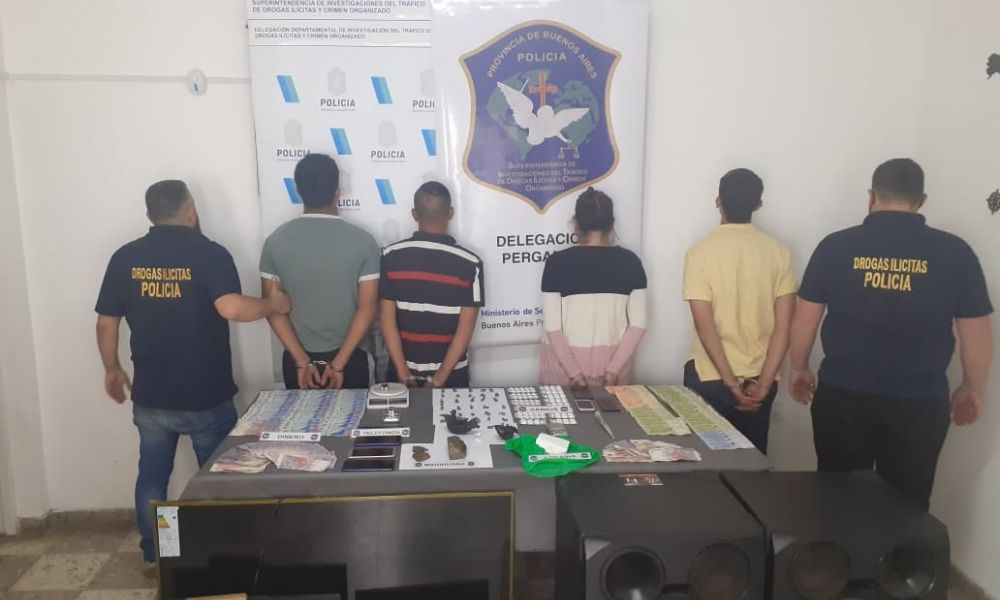 11 allanamientos en mega operativo antidrogas