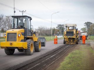 Comenz la repavimentacin de Avenida Pellegrini: Un avance clave para Pergamino