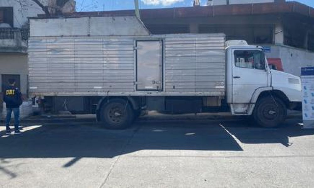 El último camión robado en Junín es recuperado