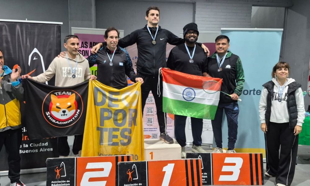 Pergamino brilló en un torneo internacional de bádminton
