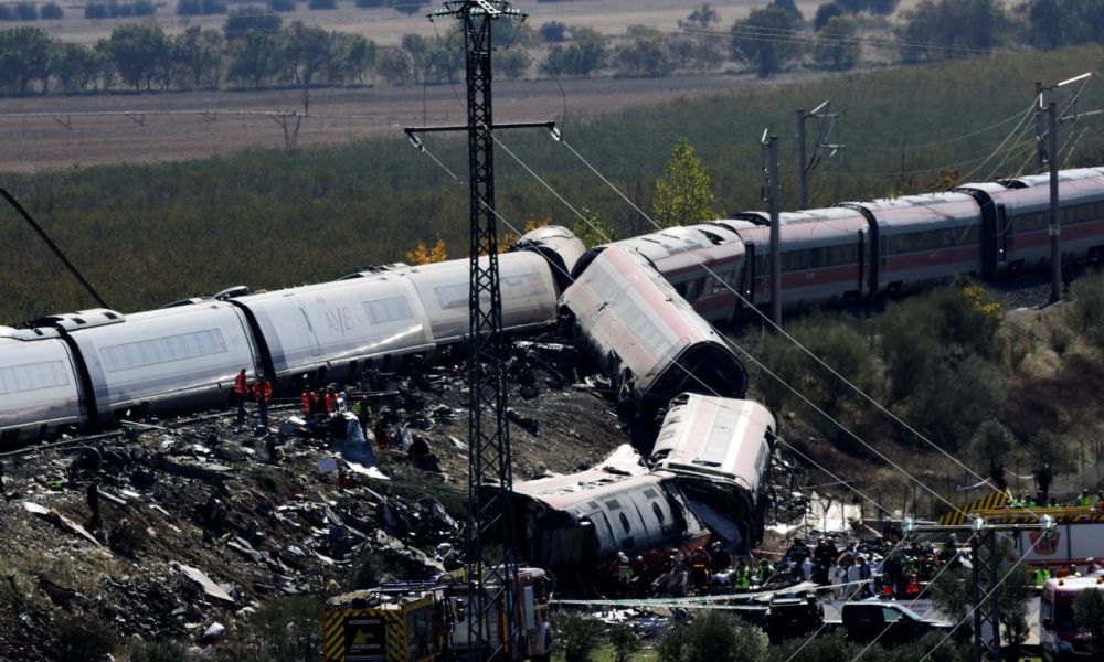 Tragedia ferroviaria en España