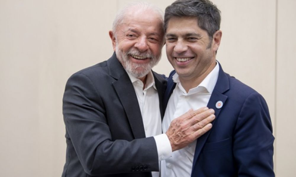 Lula da Silva y Axel Kicillof