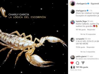 Paren las rotativas!: El esperado regreso de Charly con La lgica del escorpin