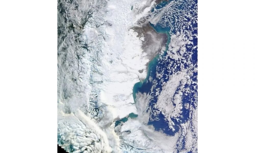 La Patagonia bajo un manto blanco