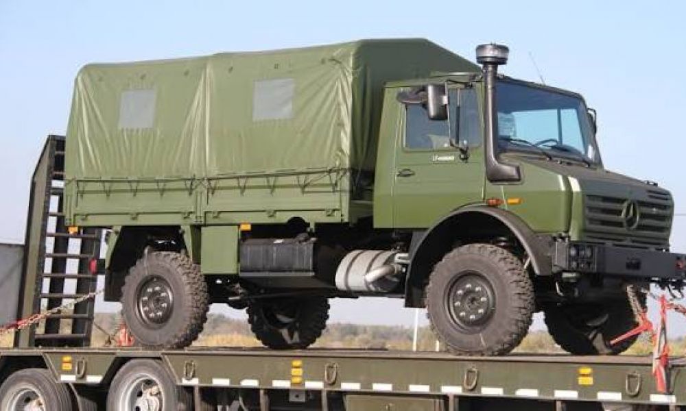Los nuevos Unimog U-4000 ya están en Neuquén