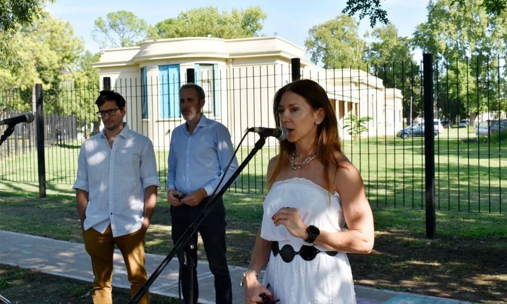 Inauguraron la Plaza Carla Lambri y nuevas postas de salud