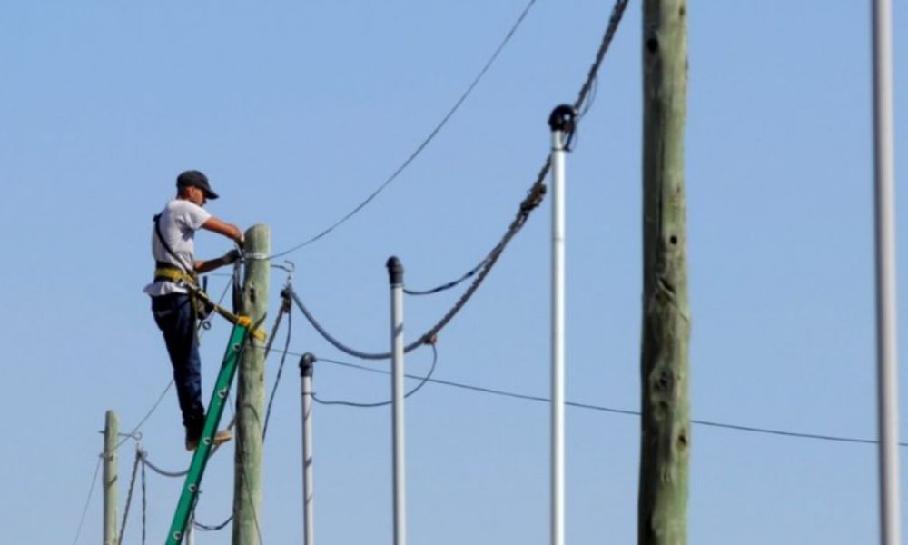 Robos de cables de alumbrado público en Pergamino