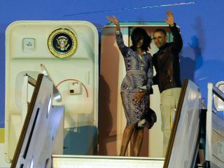 Obama parti desde Ezeiza rumbo a los Estados Unidos