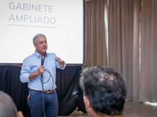 La transformacin de Pergamino: Balance y proyectos presentados en reunin de Gabinete
