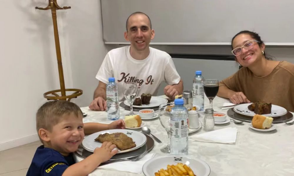 El emotivo reencuentro de Nahuel Gallo