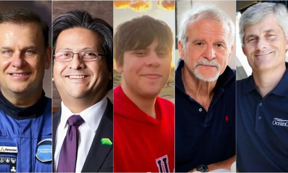 Los 5 tripulantes fallecidos