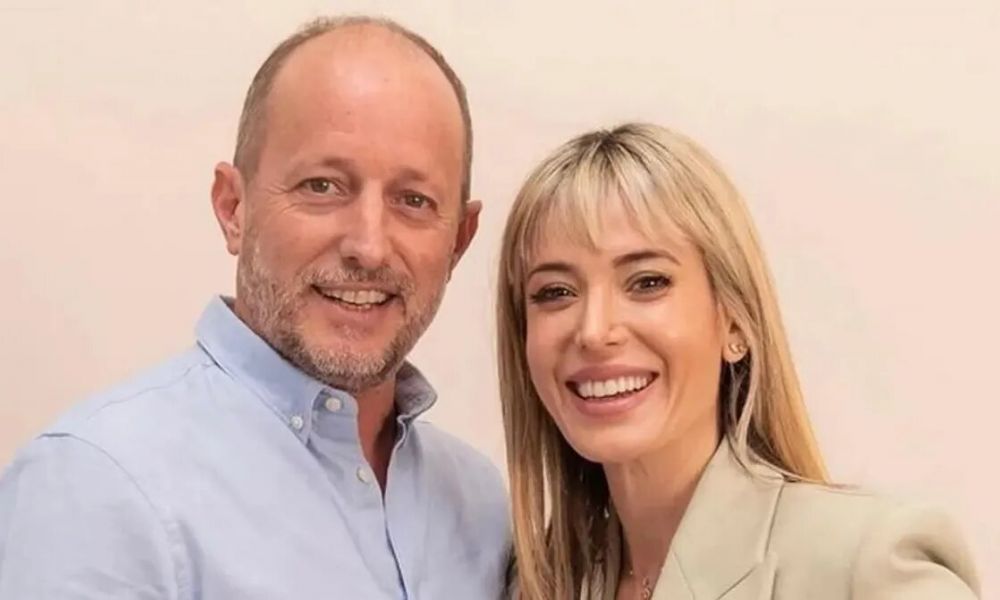 Martín Insaurralde y Jesica Cirio