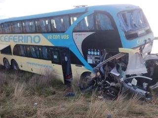 Tragedia en la Ruta 3: Un hombre murió y tres personas resultaron heridas en un choque múltiple en Villarino
