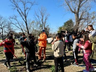 Los chicos del CDC Otero plantan futuro en el Parque de Educacin Vial