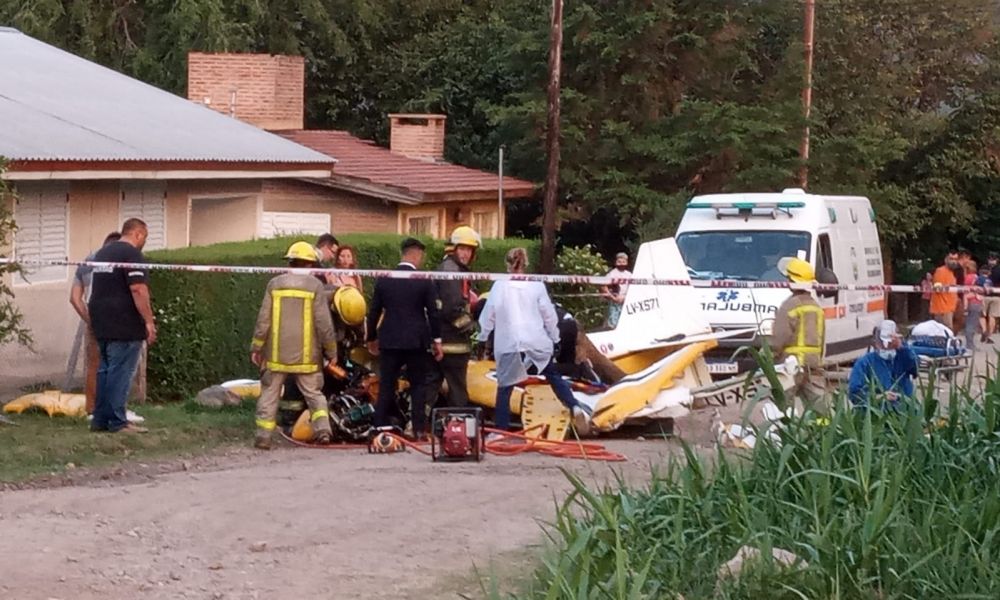 Se estrella un avión que hacia acrobacias