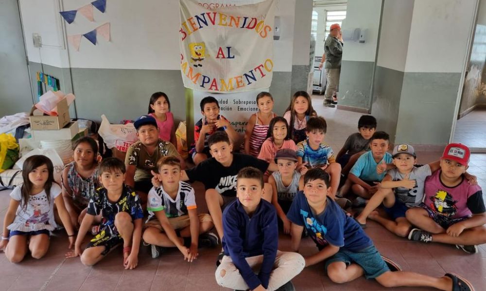 Los chicos del CIM hicieron su campamento de verano Los chicos del CIM hicieron su campamento de verano