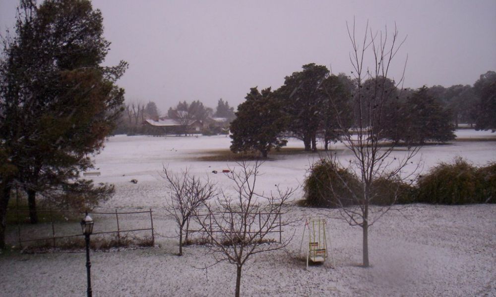 A 15 años de la nevada en Pergamino