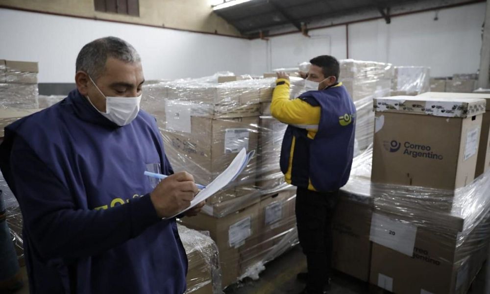 Comenzó la distribución de urnas