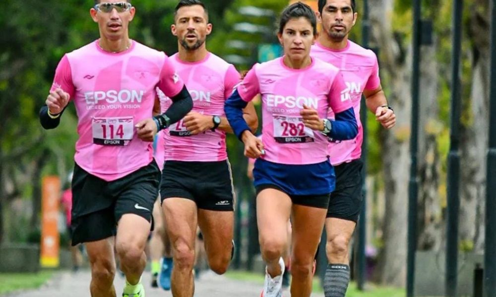Fede Bruno y Daiana Ocampo ganaron la Carrera Rosa
