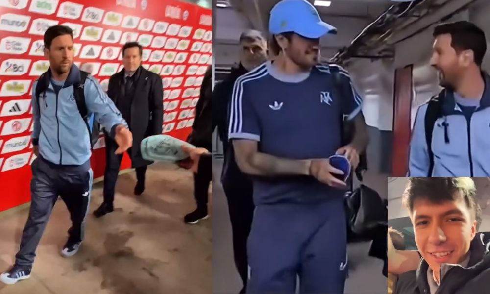 La increíble reacción de Lionel Messi