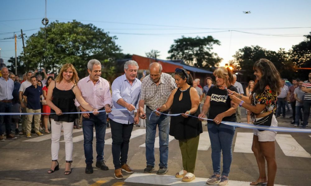 Un hito de conexión en Pergamino