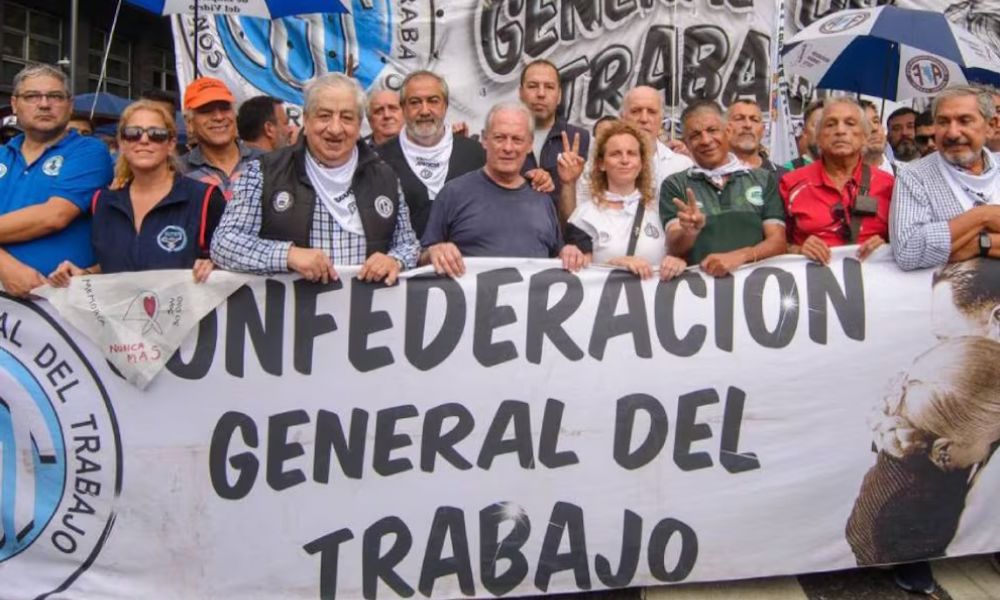La CGT marchó por el endeudamiento de las familias
