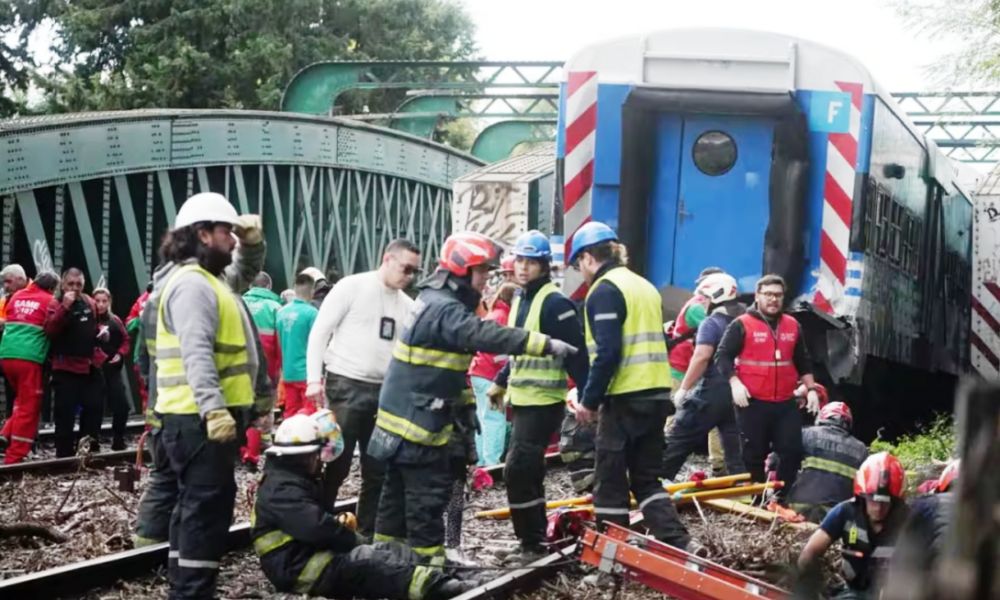 Accidente de trenes en Palermo