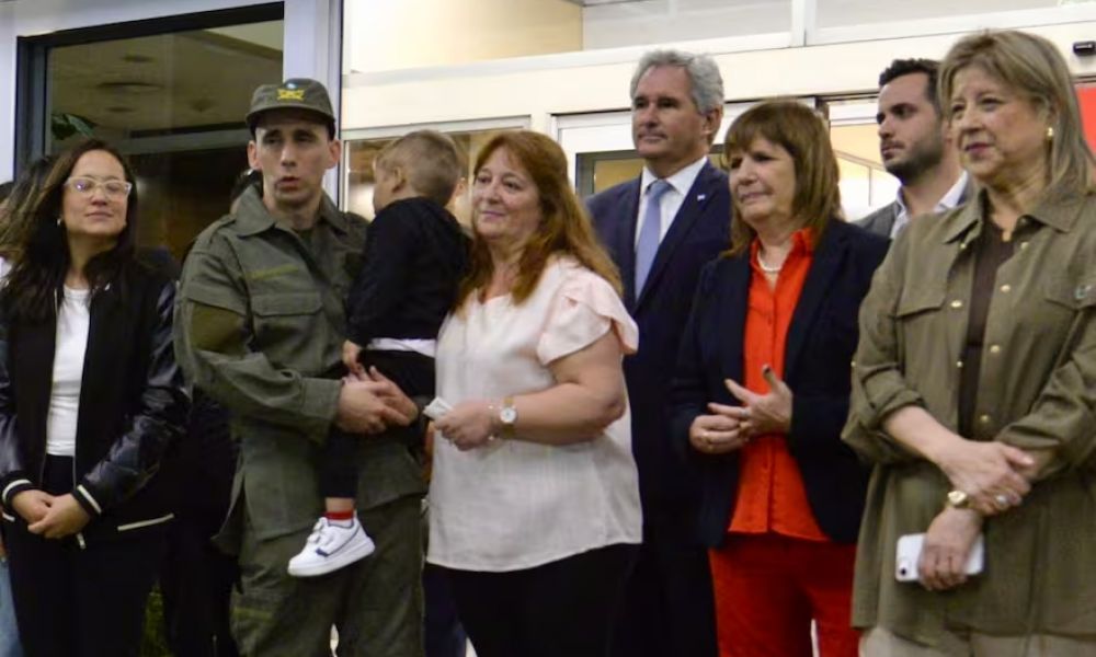 Nahuel Gallo volvió a la Argentina