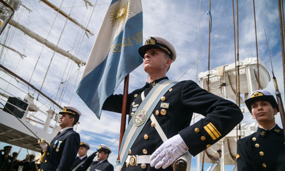 Zarpó la Fragata ARA Libertad