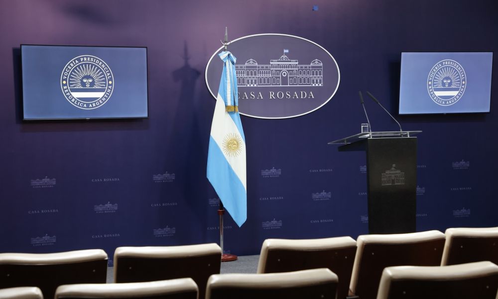 Casa Rosada reabre la sala de periodistas
