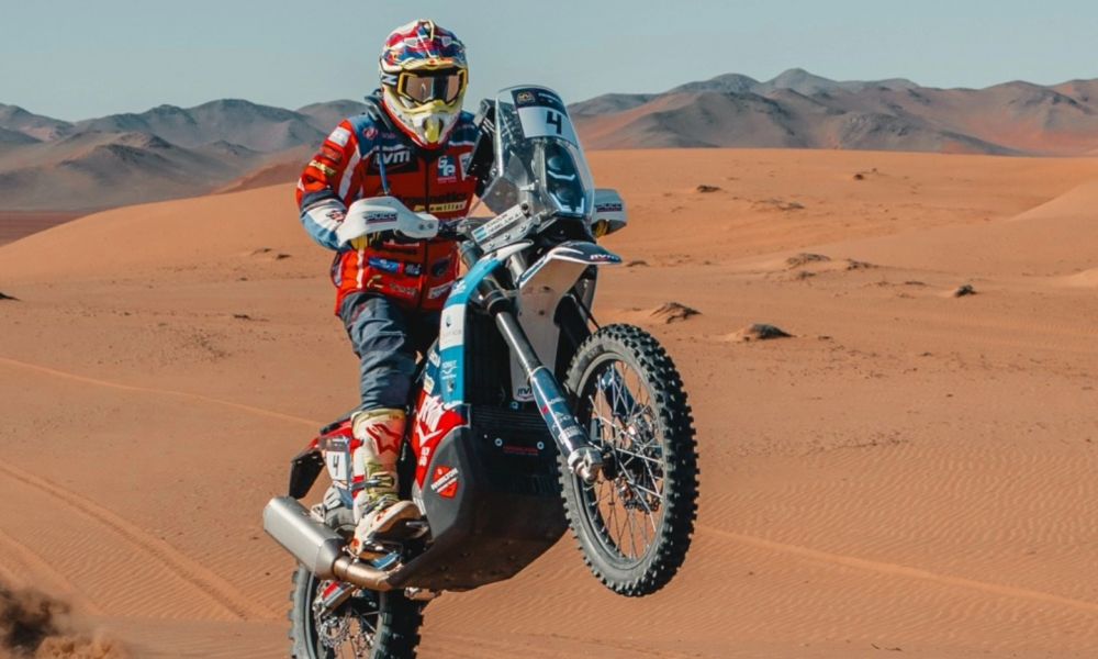 Debeljuh Taruselli pisa fuerte en el desierto de Copiapó