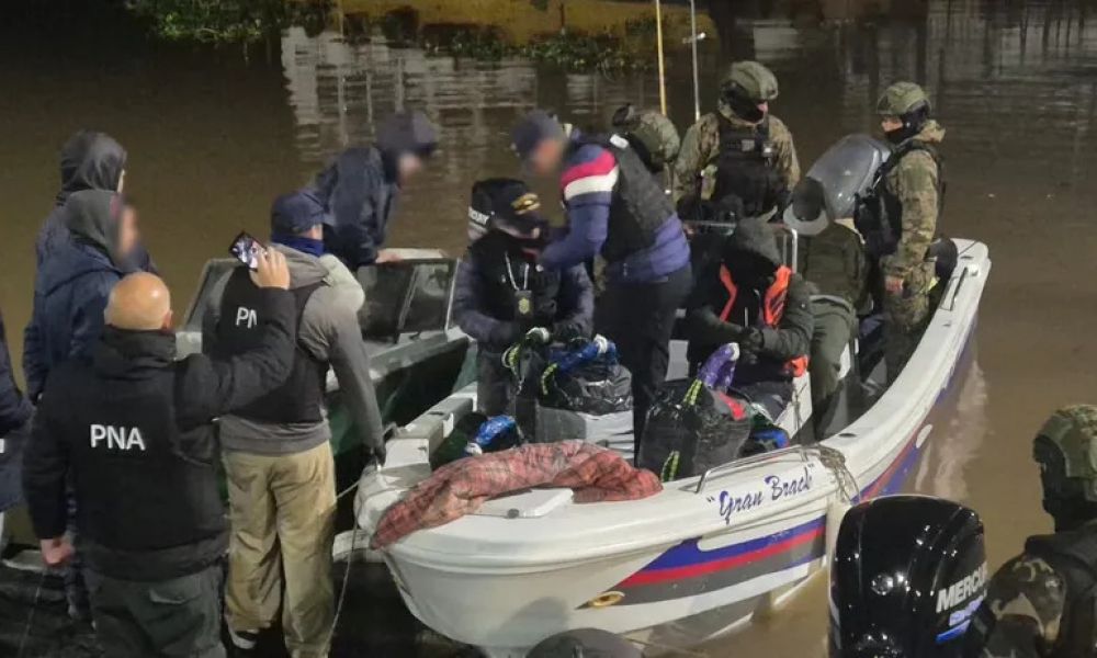 Golpe al narcotráfico en San Nicolás