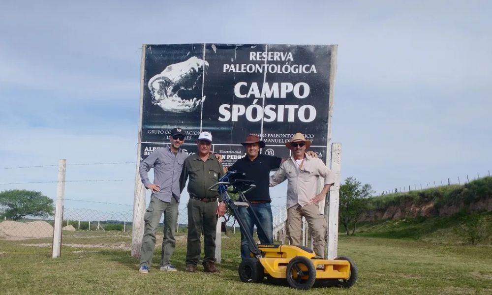 San Pedro: Un georadar permitió «ver» el cauce de un río