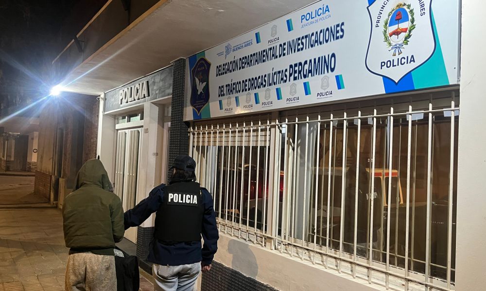 Allanamiento en Villa San José